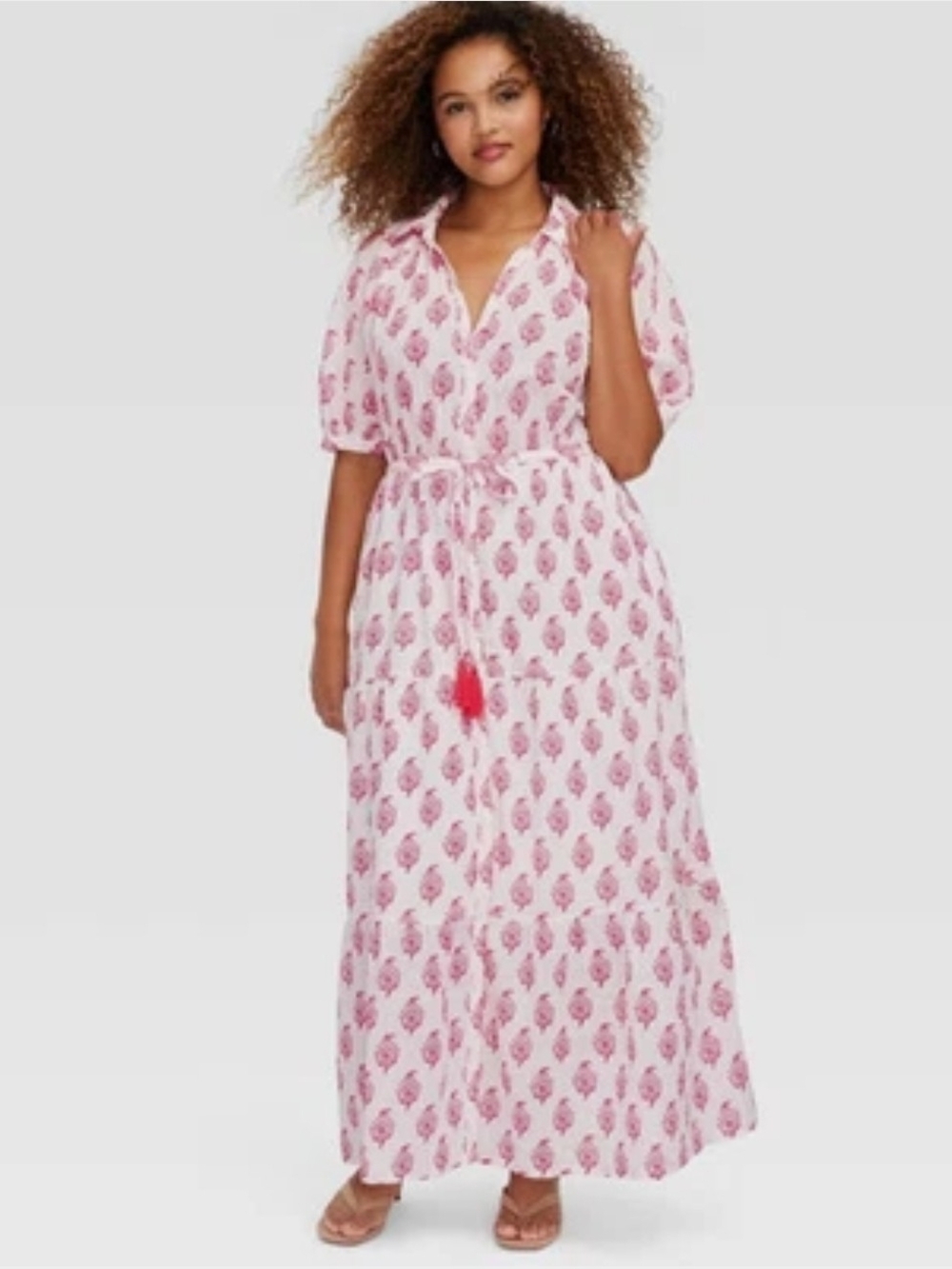 Roller Rabbit Women's Bouquet Short Sleeve Maxi Dress - Target Collab
